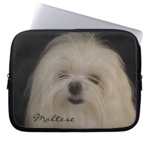 I don't do Top Knots Maltese Neoprene Sleeve 10"