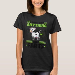 I Don't Eat Anything That Farts Vegan Vegetarian C T-Shirt
