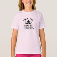 I Don't Eat Anything That Poops, Vegan Girl's