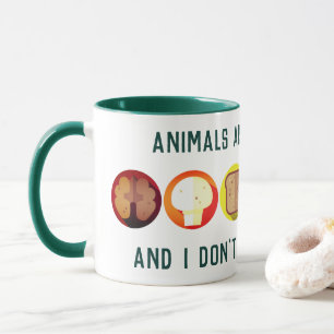 I don't eat my friends - vegan's mug