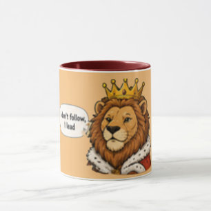 I Don't Follow, I Lead   Motivational Coffee  Mug