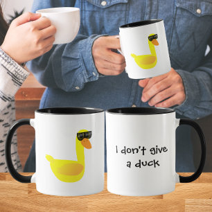 I don't give a Duck Humor Mug