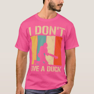 I Don'T Give A Duck Pun For A Cricket Player T-Shirt