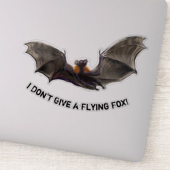I Don't give a Flying Fox (Detail)