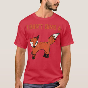 I Dont Give A Fo Funny Pun Humour Cute Graphic  T-Shirt