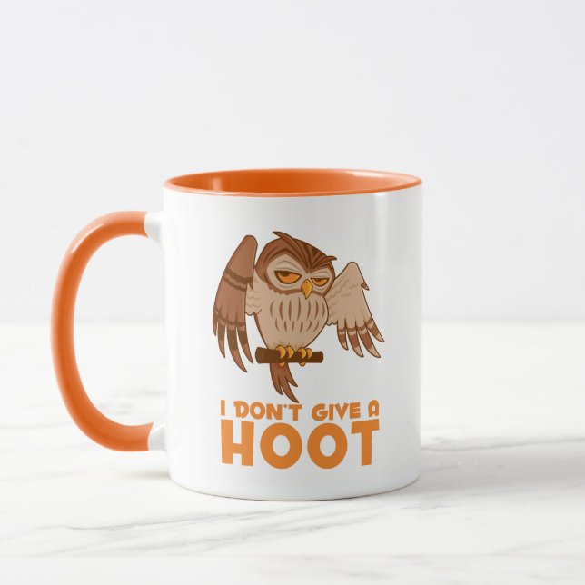 I Don't Give A Hoot Owl Mug (Left)