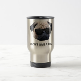 I Don't Give a Pug Travel Mug