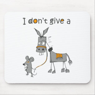 I Don't Give A Rat And Mouse Walking Funny Long Sl Mat