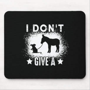 I Dont Give A Rats Bleached Saying 1 Mouse Mat