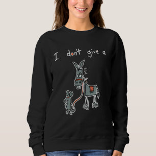 I Dont Give A Rats Donkey Shirt Women I Dont Give