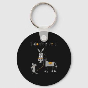 I Dont Give A Rats Jack Key Ring