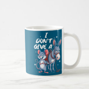 I Don't Give A Rats Mouse & Funny Coffee Mug