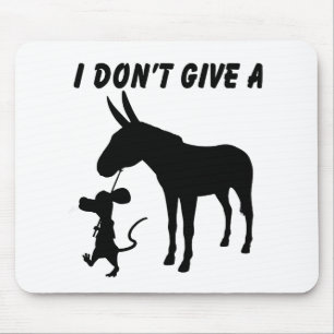 I Don't Give A Rats Mouse Mat