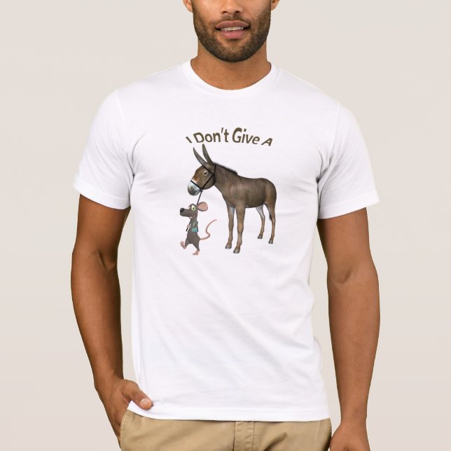 I Don't Give A Rats T-Shirt (Front)