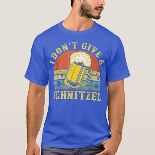 I Don't Give A Schnitzel Oktoberfest German Beer T-Shirt