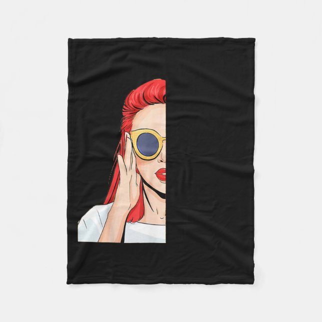 I Don't Have An Attitude Problem I Just Have A Red Fleece Blanket (Front)