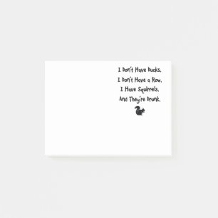 I Don't Have Ducks Post-it Notes
