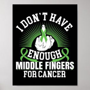 I Don't Have Enough Middle Fingers For Bile Duct C Poster