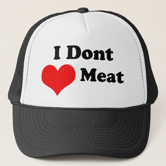 I dont Heart Meat Hat (Front)