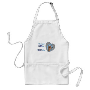 I Don't Just Kiss Lips, I READ Them: ASL Standard Apron
