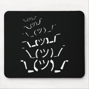 I Don't Know Idk  Mouse Mat