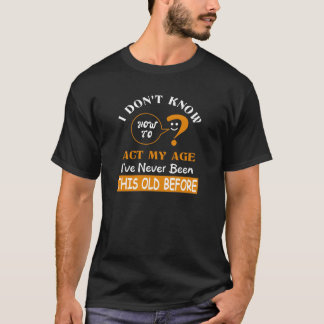 I Don't Know TShirt for Men, Women. Funny Graphic