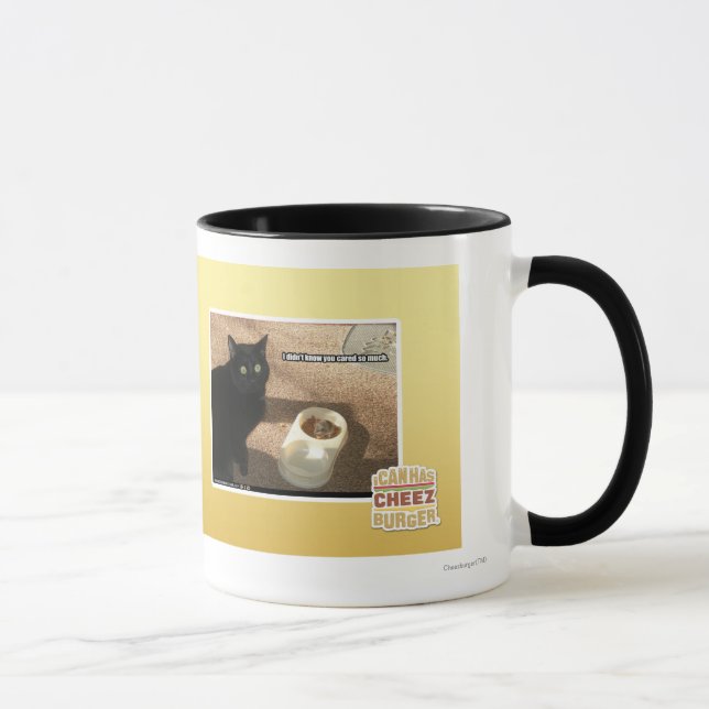 I don't know you cared mug (Right)