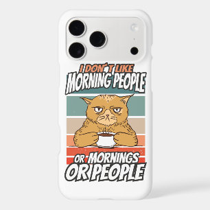 I don't like morning people or mornings or people