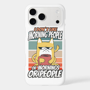 I don't like morning people or mornings or people