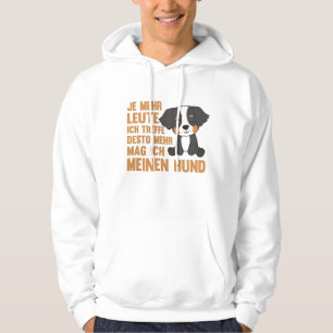 I Don't Like People, Just My Dog Hoodie