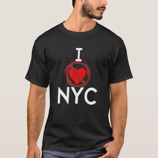 I don't love New York City 1 T-Shirt (Front)