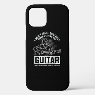 I Don't Make Mistakes When Playing The Guitar iPhone 12 Pro Case