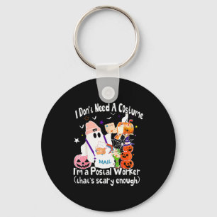 I Don't Need A Costume I'm A Stal Worker Ghost Hal Key Ring