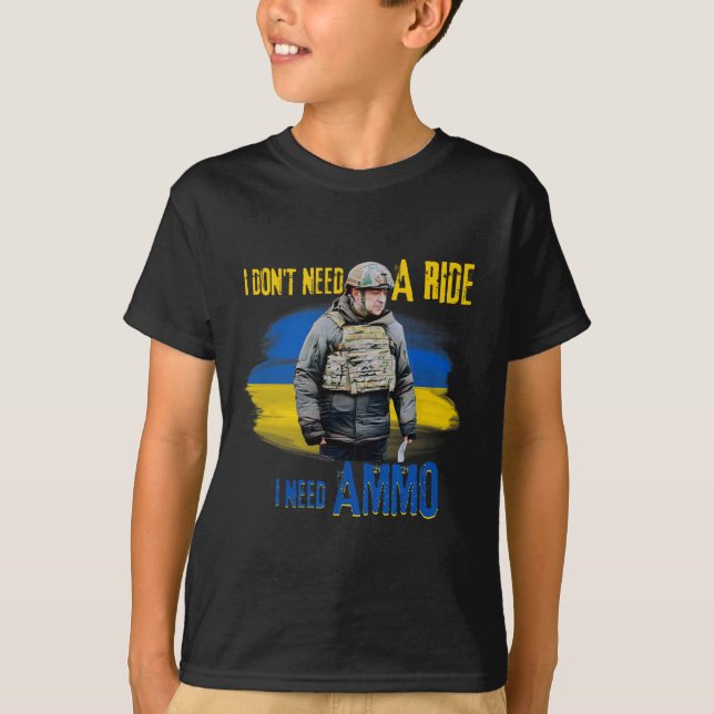 I Don't Need A Ride2  T-Shirt (Front)