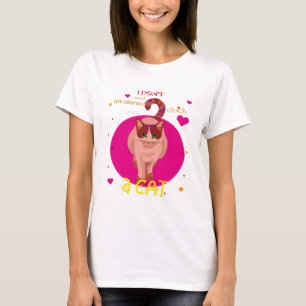 I don't need an alarm clock I have a cat T-Shirt