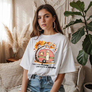 I Don't Need Therapy Camping Tri-Blend Shirt