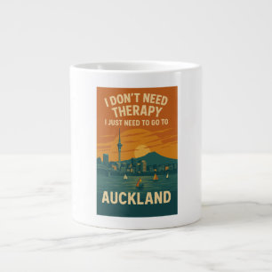 I don't need therapy, I just need Auckland Large Coffee Mug