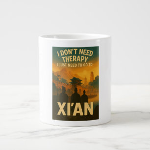 I don't need therapy, I just need to go to Xi'an Large Coffee Mug