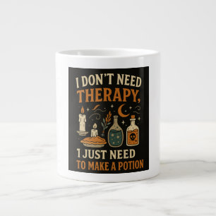 I don't need therapy, I just need to make a potion Large Coffee Mug