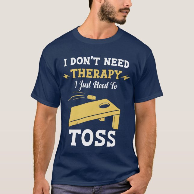 I Dont Needherapy I Just Neess Funny friends T-Shirt (Front)