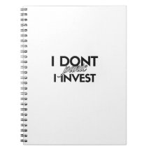 I DON'T PANIC.I Invest – Notebook for Investors