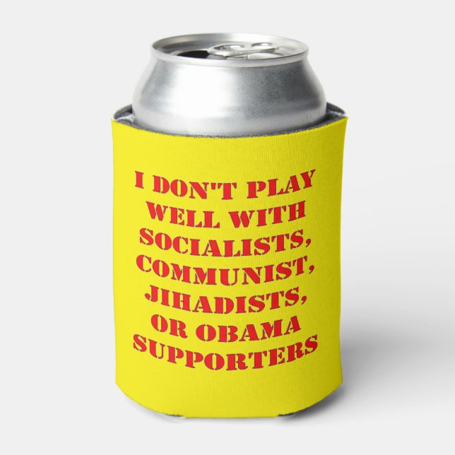 I DON'T PLAY WELL WITH CAN COOLER (Can Front)