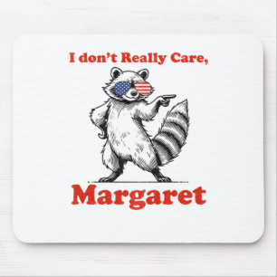 I Dont Really Care Minimalist 1 Mouse Mat