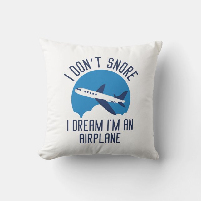 I Don't Snore Cushion (Front)