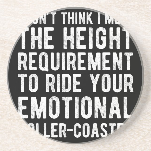 I Don't Think I Meet The Height Requirement To Rid Coaster (Front)