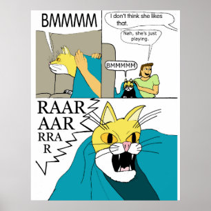 I don't think she likes that Poster