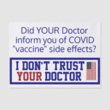 I Don't Trust Your Doctor