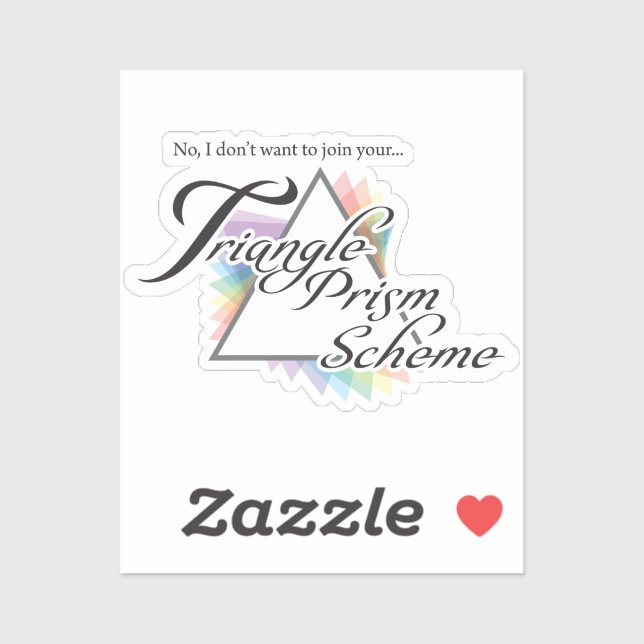 I don't want to join your pyramid scheme (Sheet)