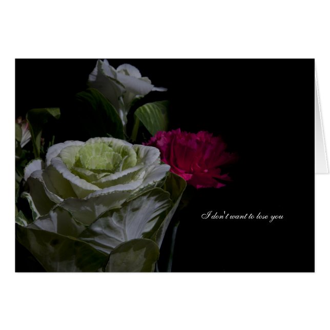 I don't want to lose you (Front Horizontal)