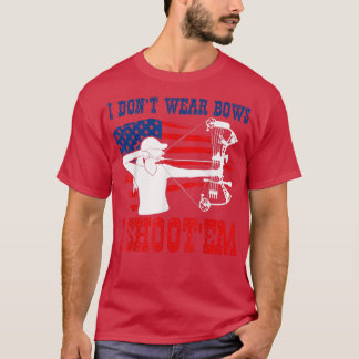 I don't wear bow, i shoot them, with american vint T-Shirt